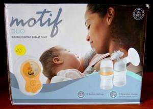 lot 110 image: MOTIF DUO DOUBLE ELECTRIC BREAST PUMP - $$