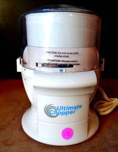 lot 136 image: Ultimate Chopper CH-1 Food Processor 600 Watt Kitchen Chef Tool - TESTEDWORKS