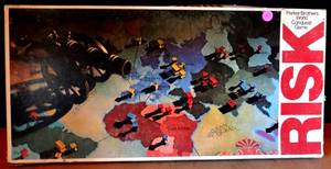 lot 148 image: VINTAGE RISK BOARD GAME