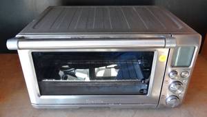 lot 155 image: Breville The Smart Oven With Element IQ Convection Countertop Toaster Oven - BOV800XL - USEDWORKS WELL $$$