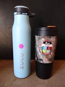 lot 172 image: LOT OF 2 - INSULATED CONTAINERS WITH LIDS AS SHOWN