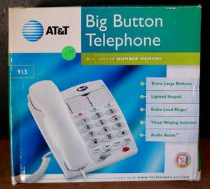 lot 179 image: AT & T BIG BUTTON TELEPHONE