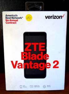lot 182 image: NEWSEALED - ZTE Blade Vantage 2 - 16GB - Black (Verizon)