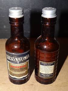 lot 238 image: CUCKENHEIMER CLASSIC WHISKEY SALT & PEPPER SET