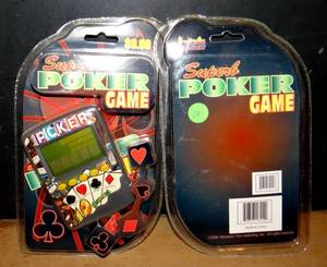 lot 241 image: LOT OF 2 - SUPERB DIGITAL POKER GAME (NEW)