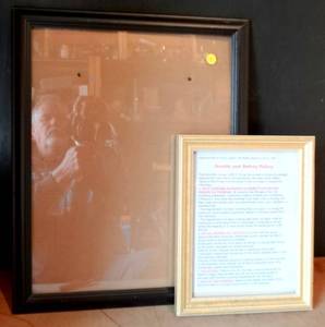 lot 295 image: WALL FRAMES AS SHOWN