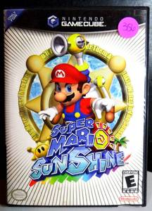 lot 356 image: BIG $ FIND - RARE Super Mario Sunshine - Nintendo Gamecube Open Box (2002)