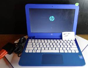 lot 361 image: HP Stream 11-d010nr Laptop 2.16Ghz 4G RAM 32GB EMMC - PASSWORD PROTECTEDNEEDS FRESH INSTALL