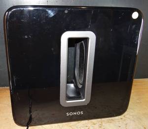 lot 373 image: BIG $ ITEM - Sonos Sub 3rd Generation Wireless Subwoofer - Black