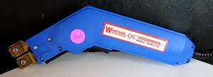 lot 383 image: WIND-LOCK QC HOT KNIFE (NO BLADES) WORKS - $$$
