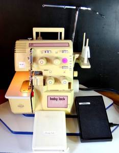 lot 401 image: Baby Lock model 5380E Serger wPedal - TESTEDWORKS