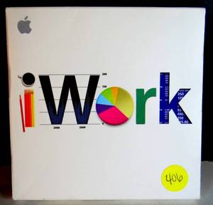 lot 406 image: GENUINE APPLE iWORK INSTALL DISK