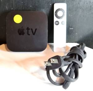 lot 415 image: Apple A1427 Apple TV 3rd Generation HD Wi-Fi Media Streaming Device wRemote