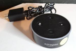 lot 421 image: Amazon Echo Dot RS03QR (2nd Generation) Smart Speaker - Black
