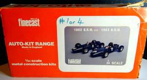 lot 431 image: WILLS FINCAST 124 SCALE METAL DIE CAST MODEL KIT - MADE IN ENGLAND $$