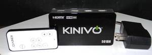lot 433 image: Kinivo 501BN 5 Port High Speed HDMI Switch wRemote