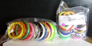 lot 440 image: LOT OF 3D PRINTER FILAMENT - ASSORTED COLORS AS SHOWN