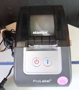 lot 476 image: STAMPS.COM P2 PRINTER - POWER TESTED GOOD