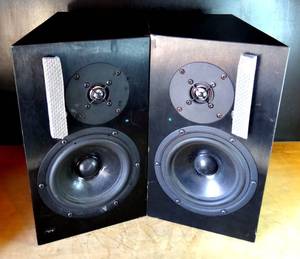 lot 482 image: BIG $ LOT - ONE PAIR NHT PRO A20 SPEAKERS (NO COVERS)