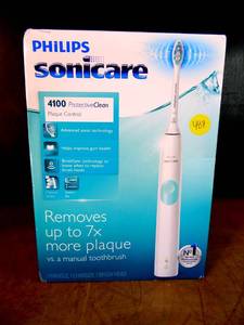 lot 487 image: Philips Sonicare Protectiveclean 4100 Rechargeable Electric Power Toothbrush, $$