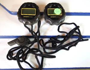 lot 504 image: LOT OF 2 - SPORTLINE DIGITAL STOPWATCH