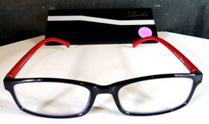 lot 506 image: LIVHO ITALIAN DESIGN EYEGLASSES WITH PRESCRIPTION LENSES AND CASE