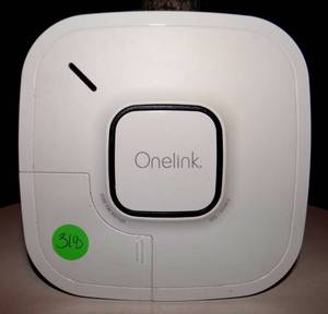 lot 318 image: First Alert 1042136 Onelink Carbon Monoxide Alarm, 85 Db, Photoelectric Sensor, White $$$