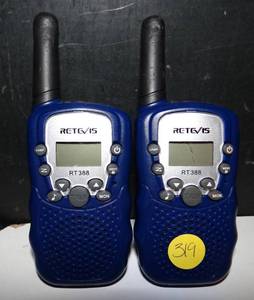 lot 319 image: Retevis RT388 Kids Walkie Talkies 22 Channels FRS Two Way Radio Toy for Boys and Girls