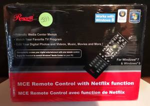 lot 339 image: Rosewill RHRC-11002 New Remote Windows MCE Netflix Function Media - NEWSEALED