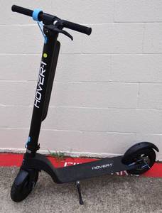 lot 554 image: BIG $ ITEM - Hover-1 Blackhawk Folding Scooter wLithium-ion Power Battery (NO POWER SUPPLY - $30 REPLACEMENT COST)