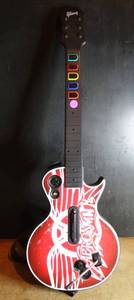 lot 566 image: Guitar Hero Nintendo Wii Gibson Aerosmith Red Octane 95375.805