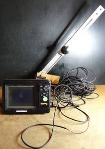 lot 567 image: Hummingbird model D-3 120 Three Dimensional Sonar Fish finder Unit