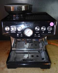 lot 599 image: BIG $ ITEM - Breville The Barista Express BES870BSXL Coffee Maker