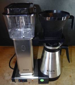 lot 600 image: Moccamaster by Technivorm Coffee Maker with Thermal Carafe $$$