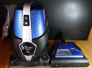 lot 637 image: Sirena S10NA HEPA Bagless Water Filtration Canister Vacuum (BASE & NOZZLE ONLY- NO HOSE) TESTEDSTRONG SUCTION