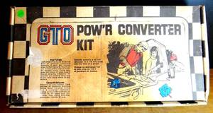 lot 642 image: RARE VINTAGE FIND IN BOX - GTO Enterprises Power Power Converter - 12v DC to 110v AC