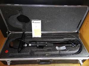 lot 647 image: GREAT FIND - AgileMesh Model AV7001 Rapid Deployment SecuritySurveillance Camera System wProfessional Manfrotto Tripod & Hard Case $$$