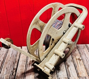 lot 18 image: General Machine Products Co. Drop Wire Reel