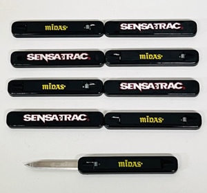 lot 46 image: Nine Midas Sensatrac Advertising Knives