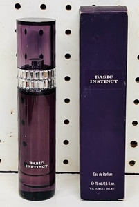 lot 52 image: Victorias Secret 2.5 fl. oz. Bottle of Basic Instinct Eau de Parfum