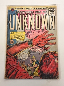 lot 62 image: American Comics Grouo Adventures Into The Unknown No. 84