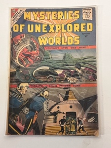 lot 63 image: Charlton Publications Mysteries of Unexplored Worlds 1960s 10 Cent Comic