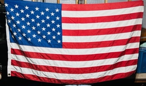 lot 73 image: Large American Flag