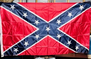 lot 75 image: Large Confederate Flag