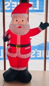 lot 91 image: Inflatable Santa WPower Cord
