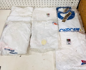 lot 100 image: 8 New L &amp XL Berryman, Monroe, Tenneco Automotive, &amp Tenneco Racing T-Shirts