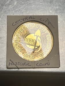 lot 126 image: Historic Central City, Colorado 1859-1972 Richest Square Mile on Earth TokenCoin