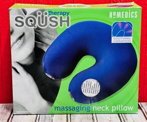 lot 140 image: Homedics SQUSH Therapy Massaging Neck Pillow