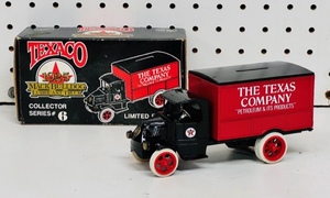 lot 167 image: 1925 Texaco Mack Freight Truck Coin Bank - Ertl (1989)