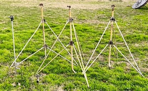 lot 182 image: Five Professional Grade Portable Water Sprinklers
